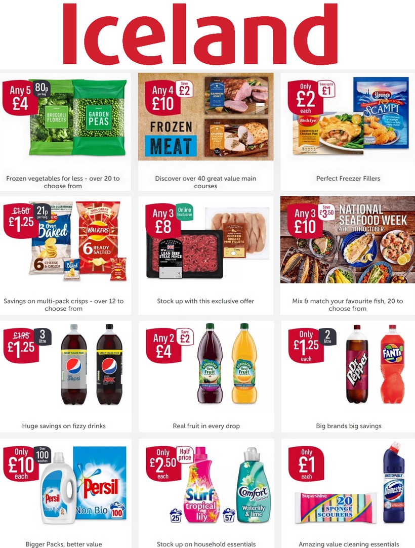 Iceland Offers from 3 October