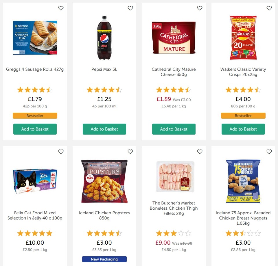 Iceland Offers from 3 October