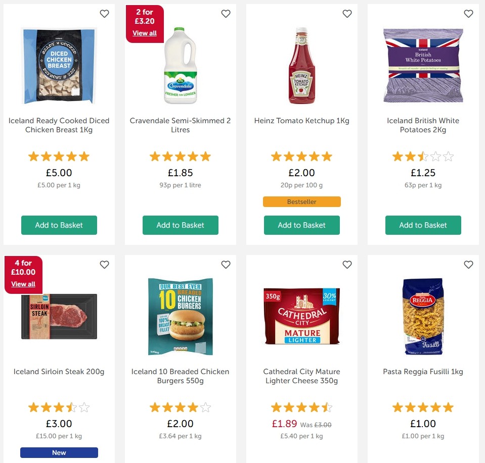 Iceland Offers from 3 October