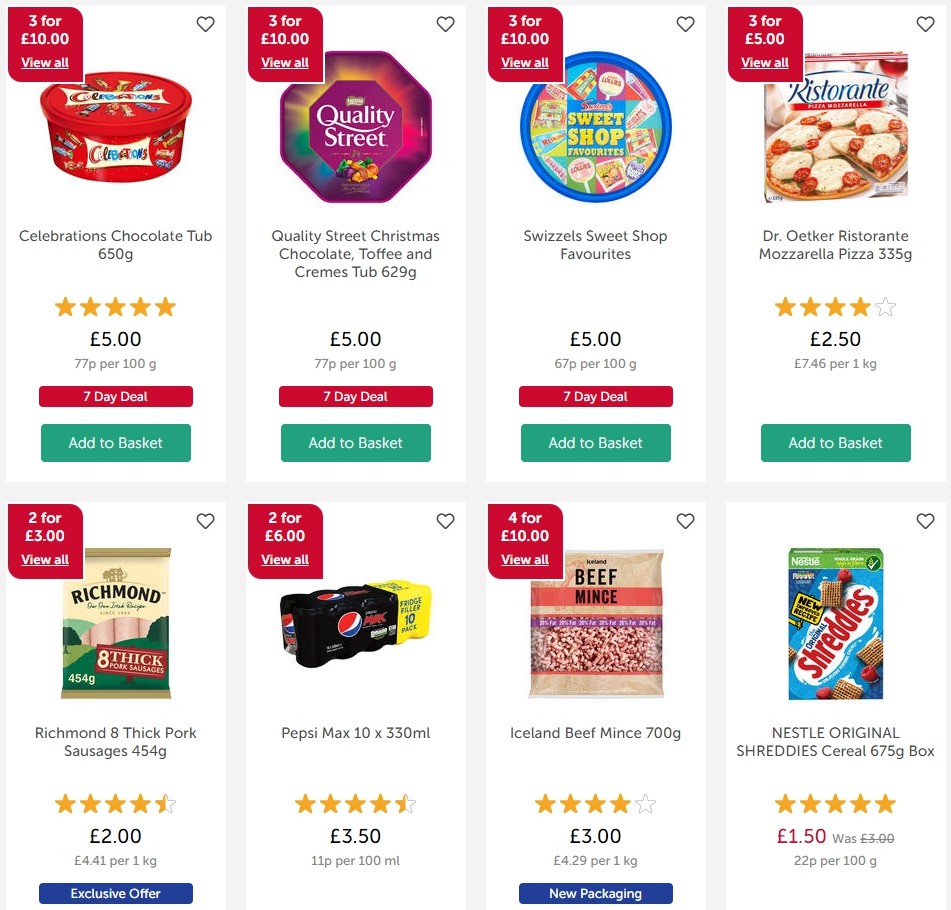 Iceland Offers from 3 October