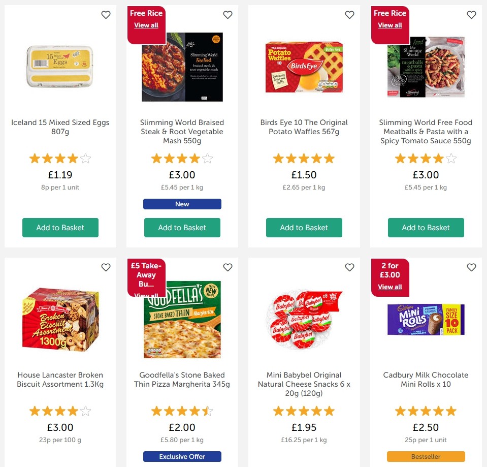 Iceland Offers from 3 October