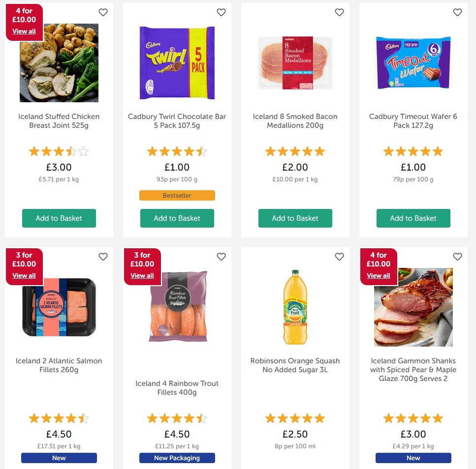 Iceland Offers from 3 October