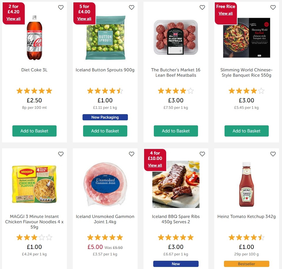 Iceland Offers from 3 October