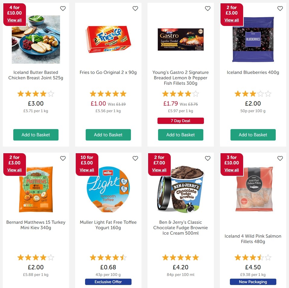 Iceland Offers from 3 October