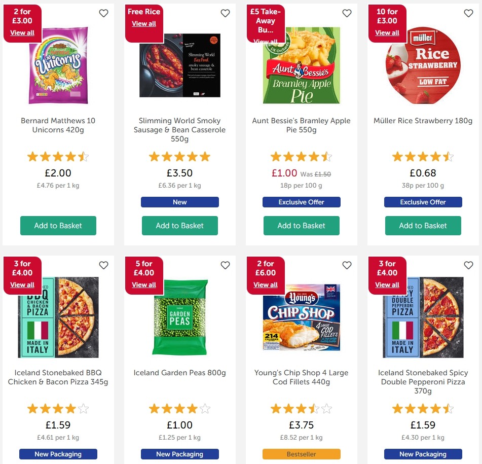 Iceland Offers from 3 October