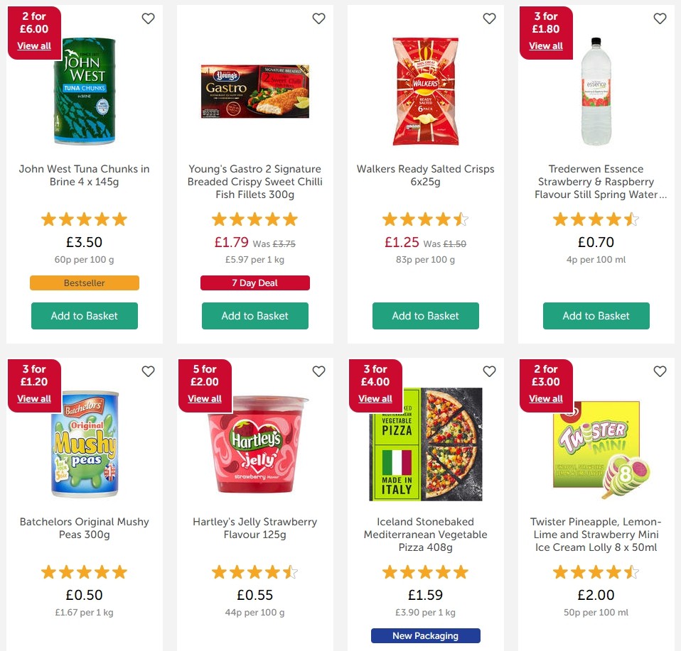 Iceland Offers from 3 October