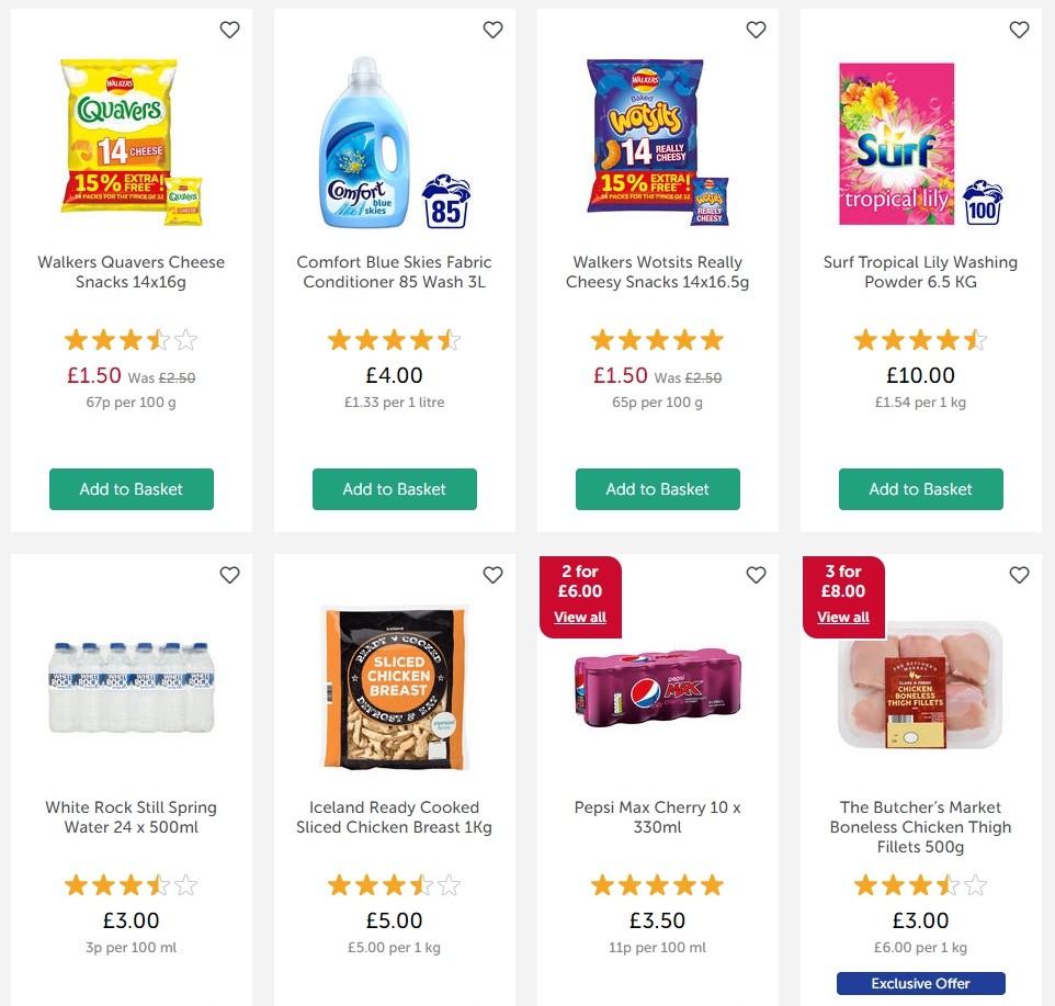 Iceland Offers from 18 October