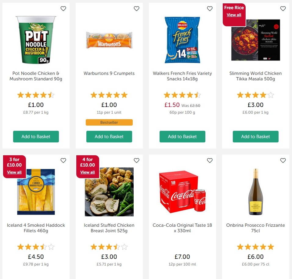 Iceland Offers from 18 October