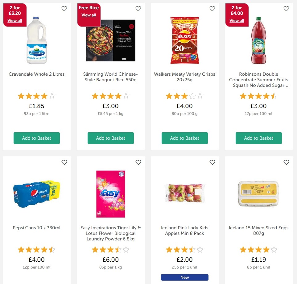 Iceland Offers from 18 October