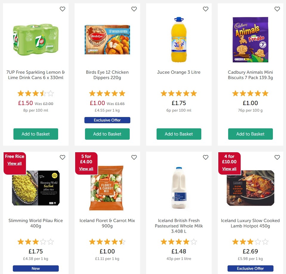 Iceland Offers from 18 October