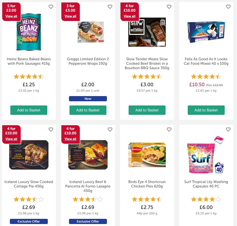 Iceland Offers from 18 October