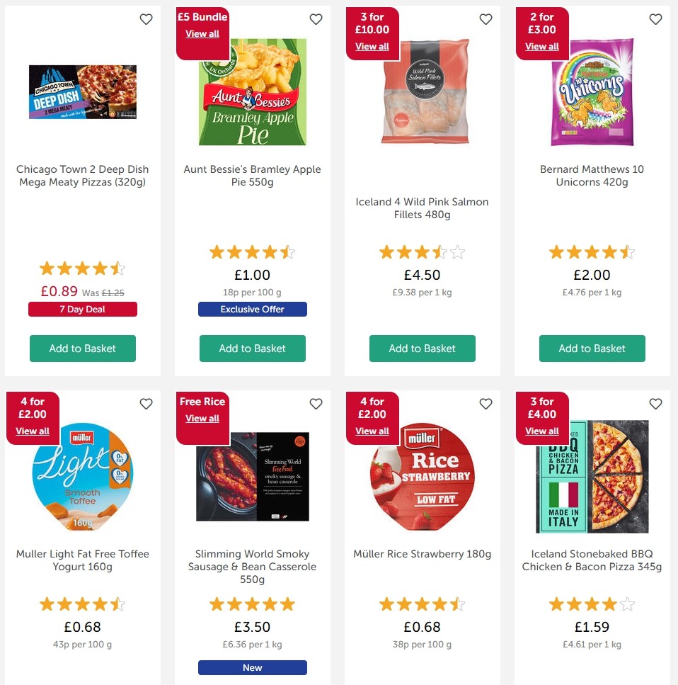 Iceland Offers from 18 October