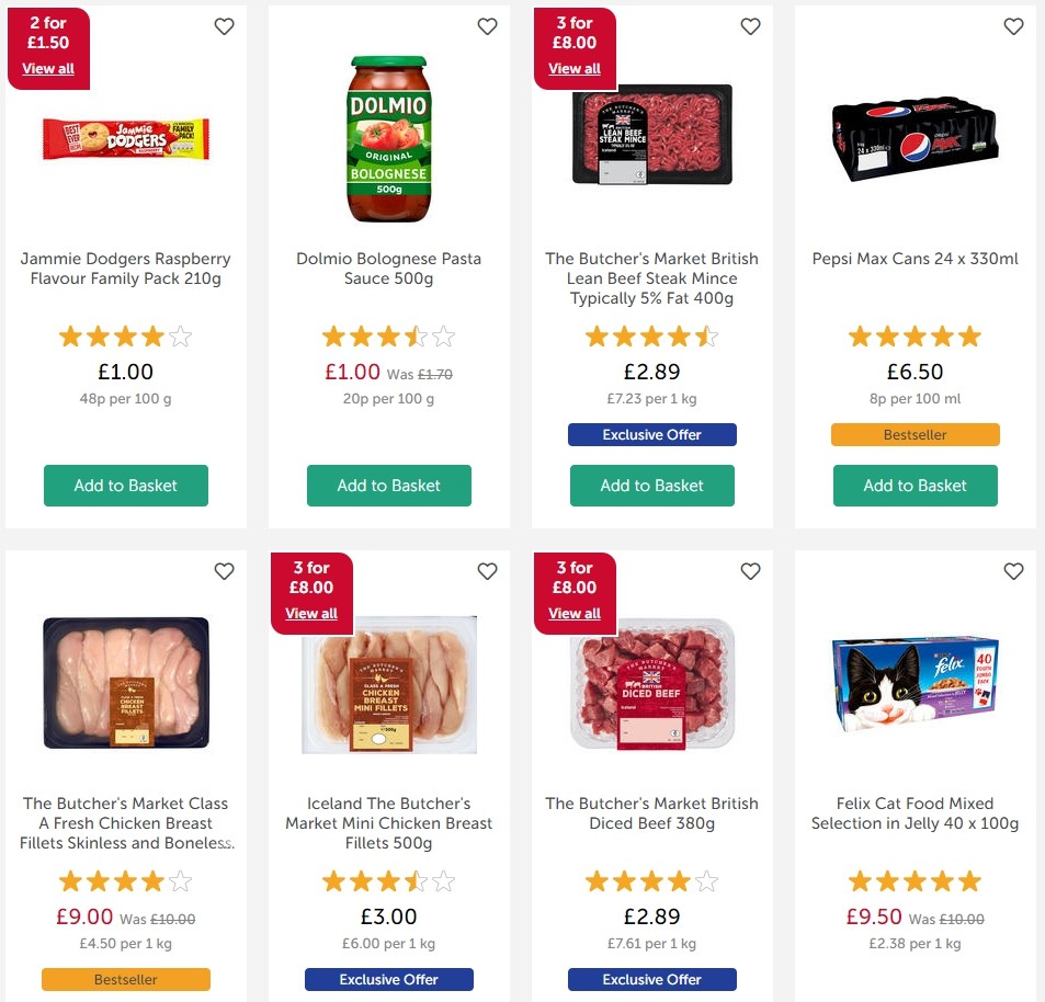 Iceland Offers from 18 October