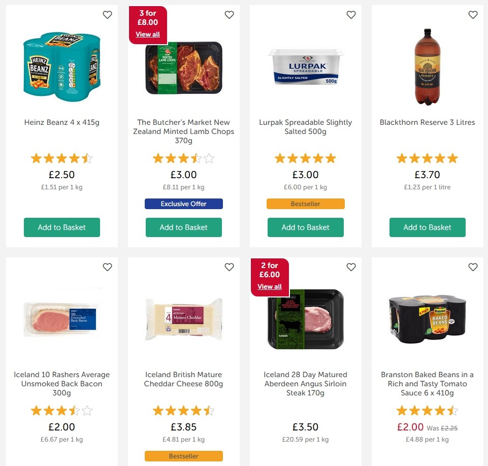 Iceland Offers from 25 October