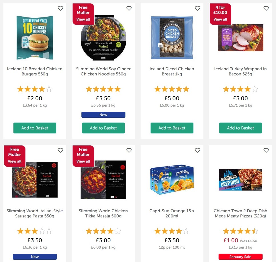 Iceland Offers from 10 January