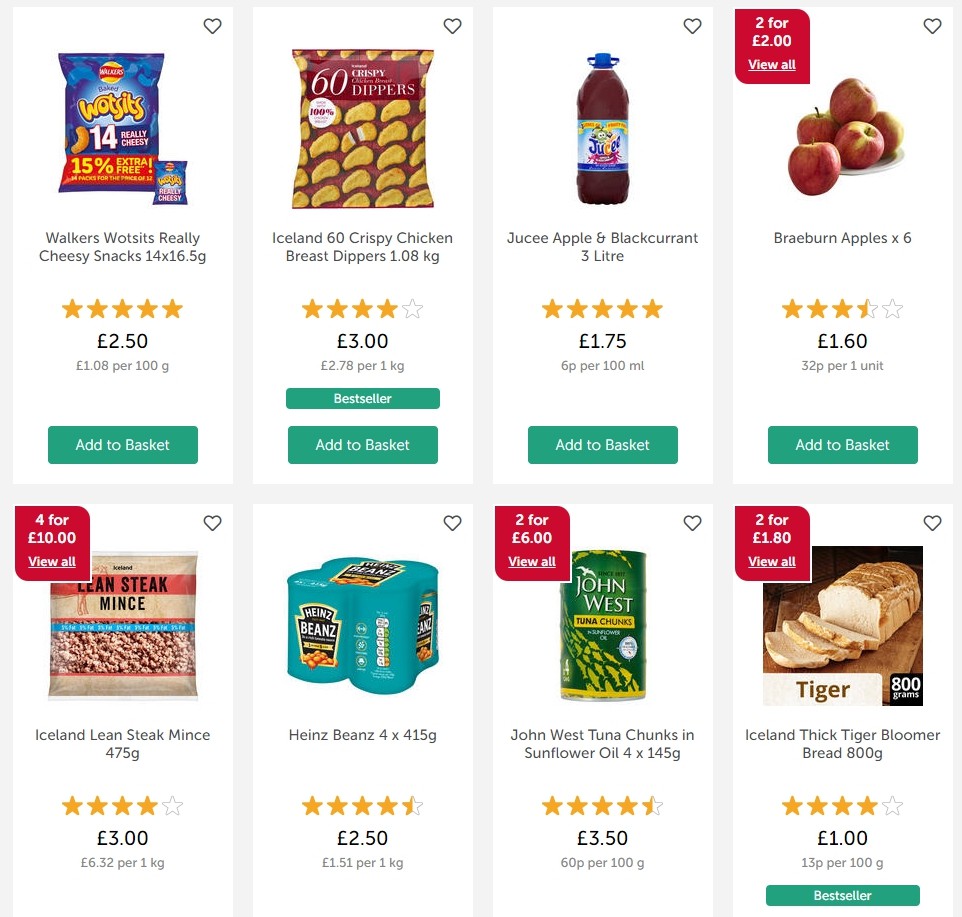 Iceland Offers from 10 January