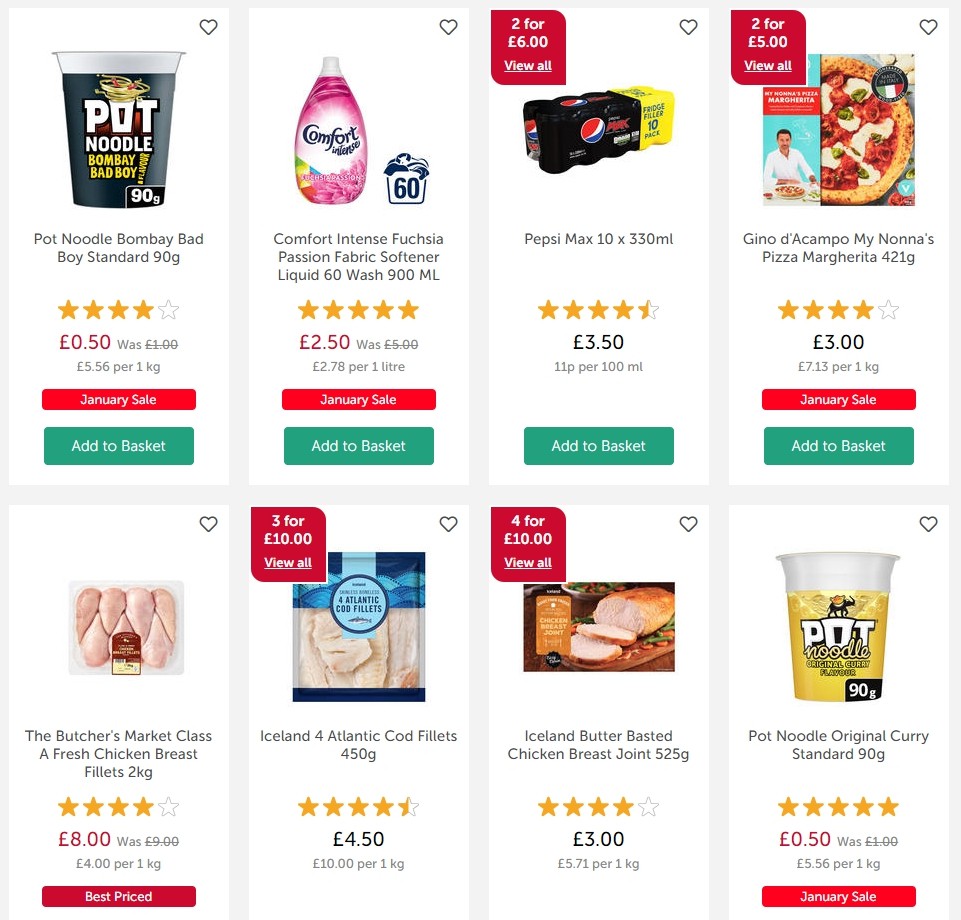 Iceland Offers from 10 January