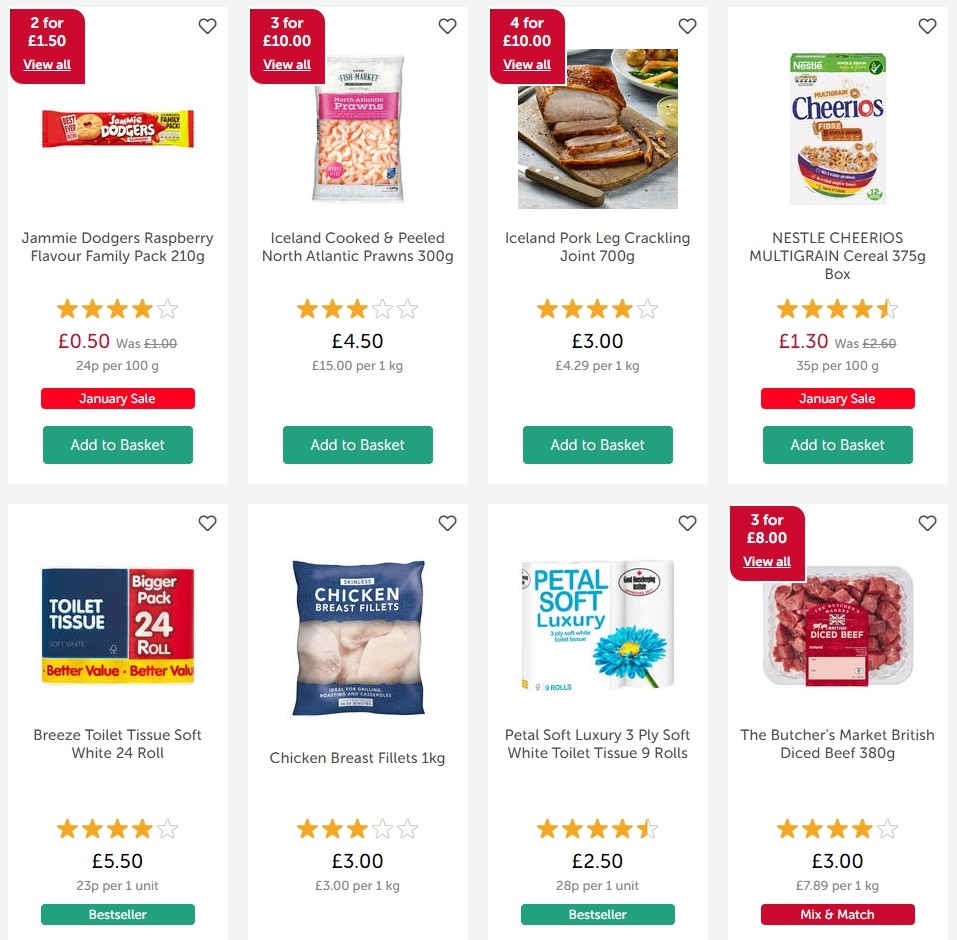 Iceland Offers from 10 January