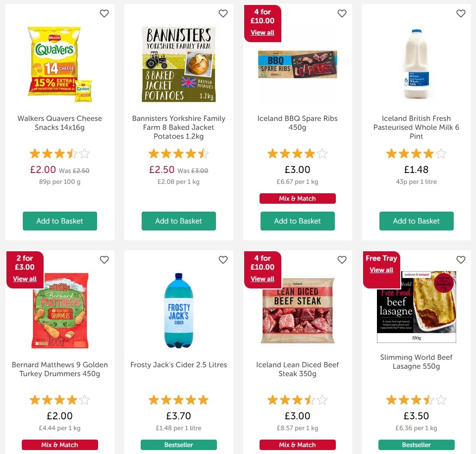 Iceland Offers from 14 February