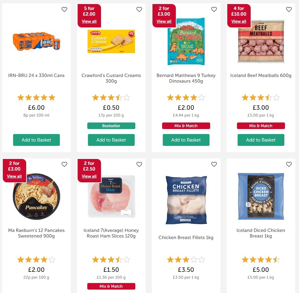 Iceland Offers from 14 February