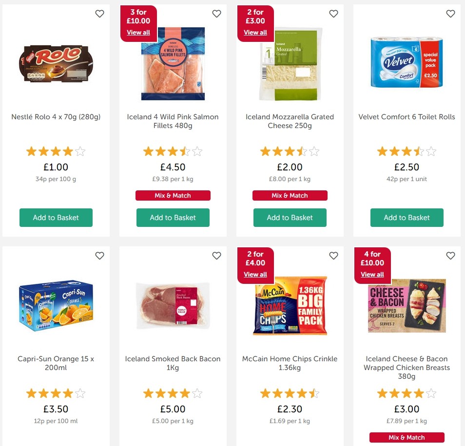 Iceland Offers from 14 February