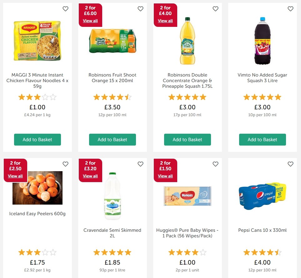 Iceland Offers from 14 February