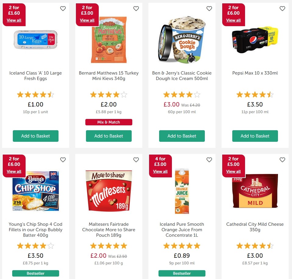 Iceland Offers from 14 February