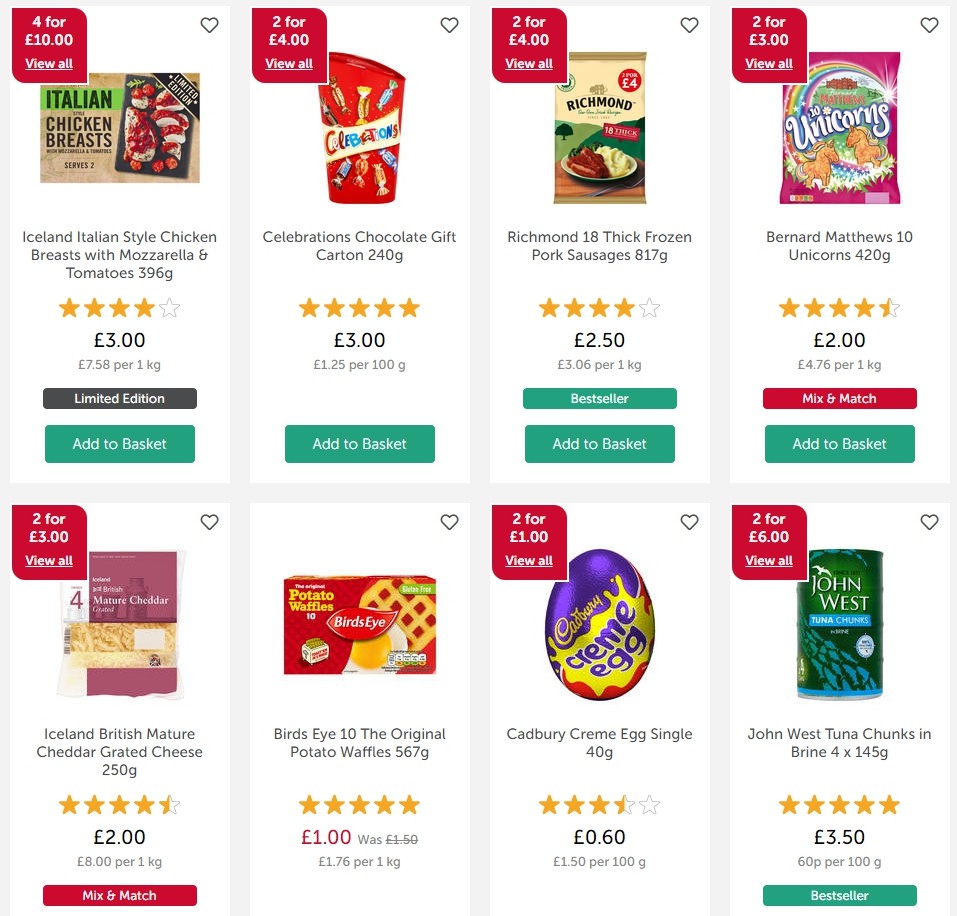 Iceland Offers from 14 February