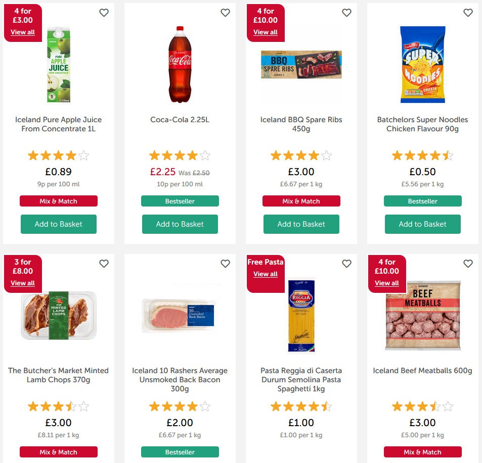 Iceland Offers from 13 March