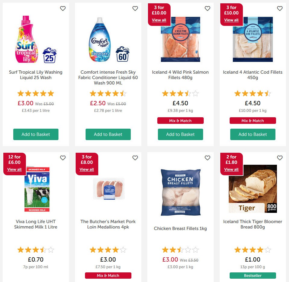 Iceland Offers from 13 March