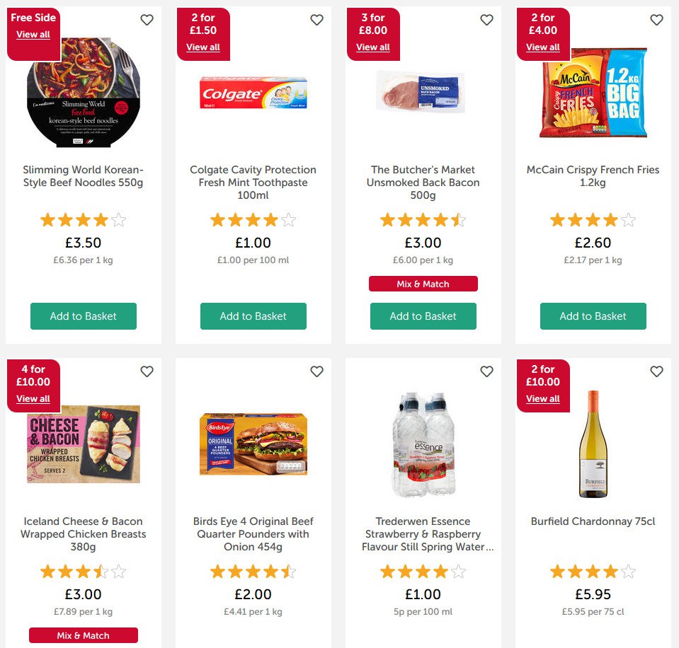 Iceland Offers from 13 March