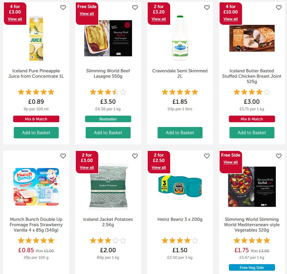 Iceland Offers from 13 March