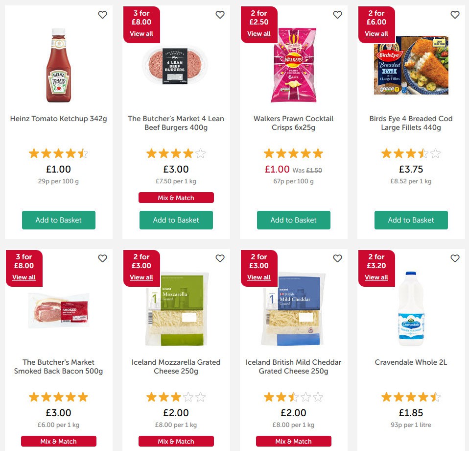 Iceland Offers from 13 March