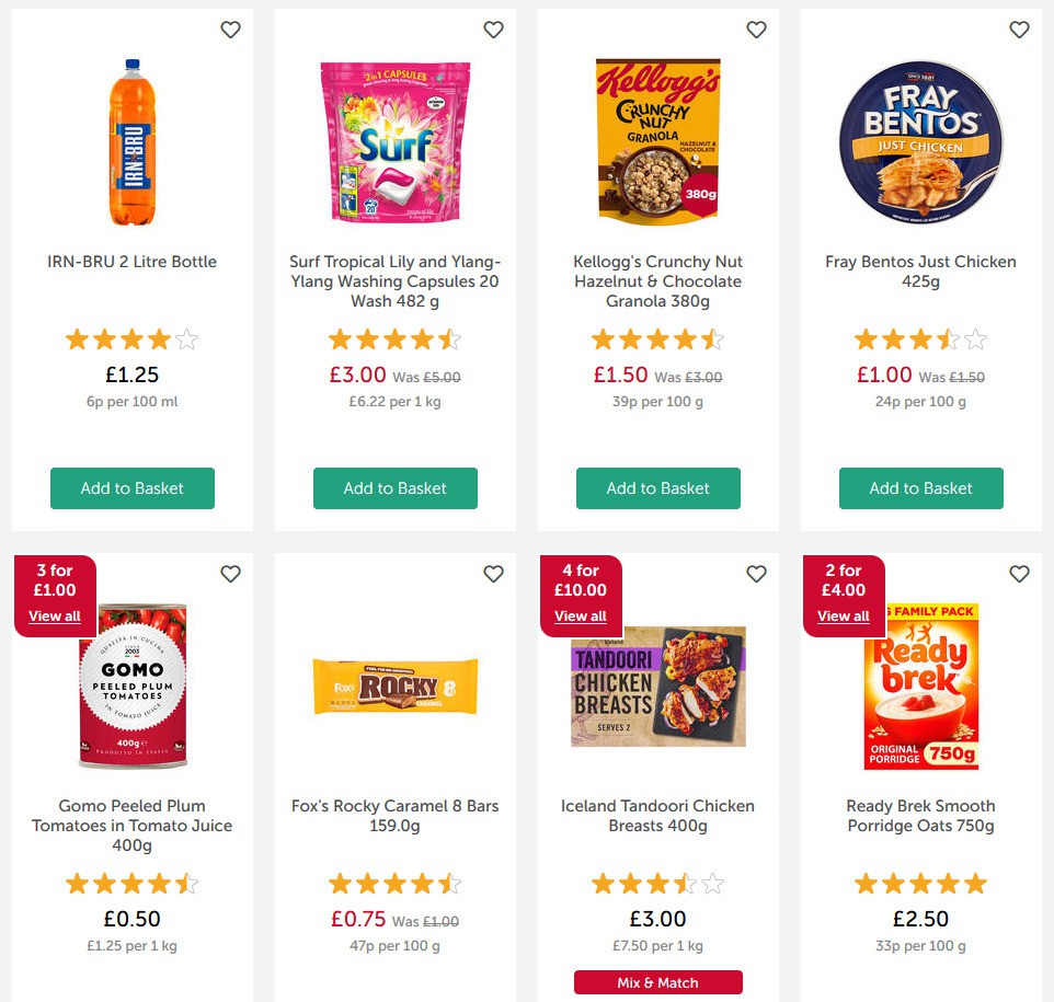 Iceland Offers from 13 March