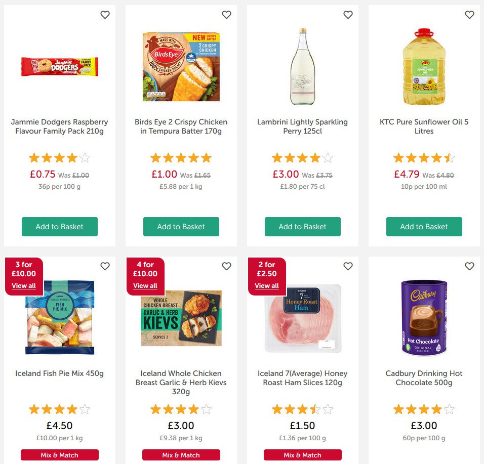 Iceland Offers from 13 March