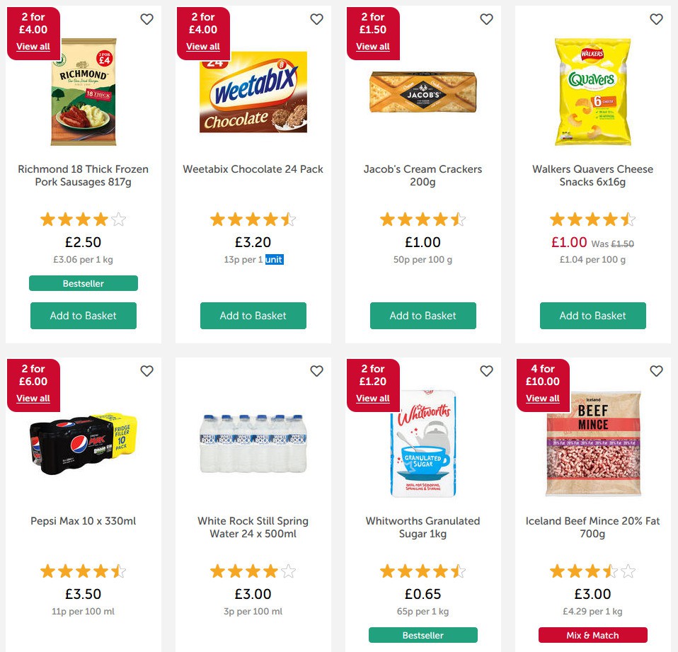 Iceland Offers from 13 March