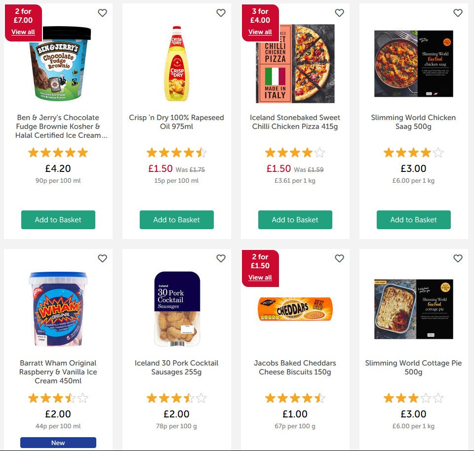 Iceland Offers from 8 May