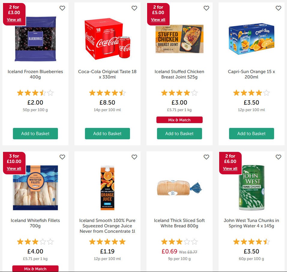 Iceland Offers from 15 May