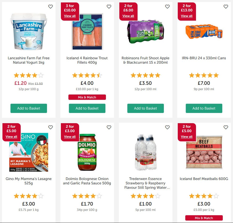 Iceland Offers from 15 May