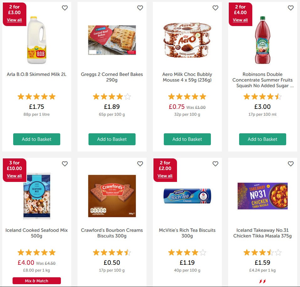 Iceland Offers from 15 May