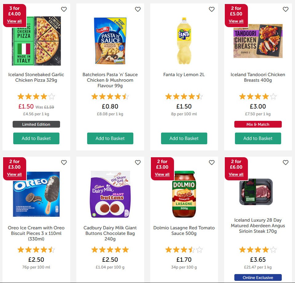 Iceland Offers from 15 May