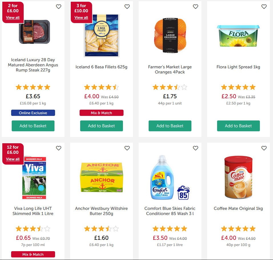 Iceland Offers from 15 May