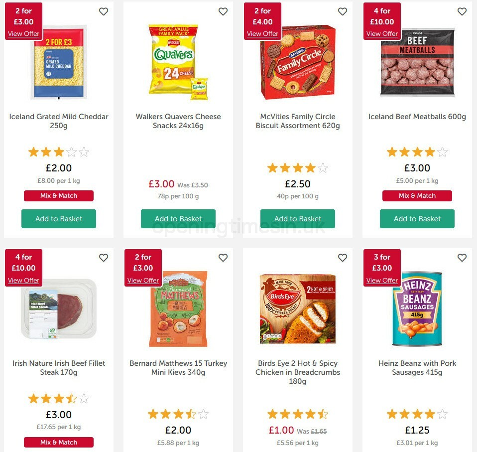 Iceland Offers from 23 October