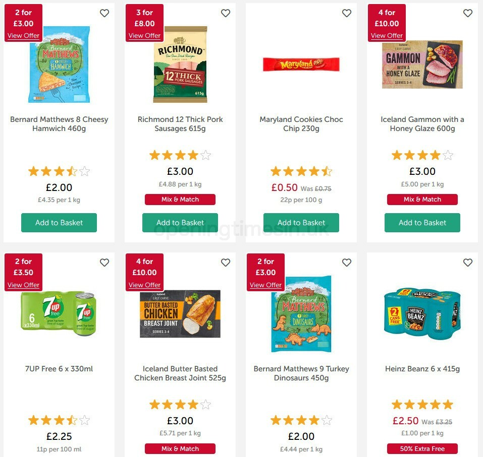 Iceland Offers from 23 October