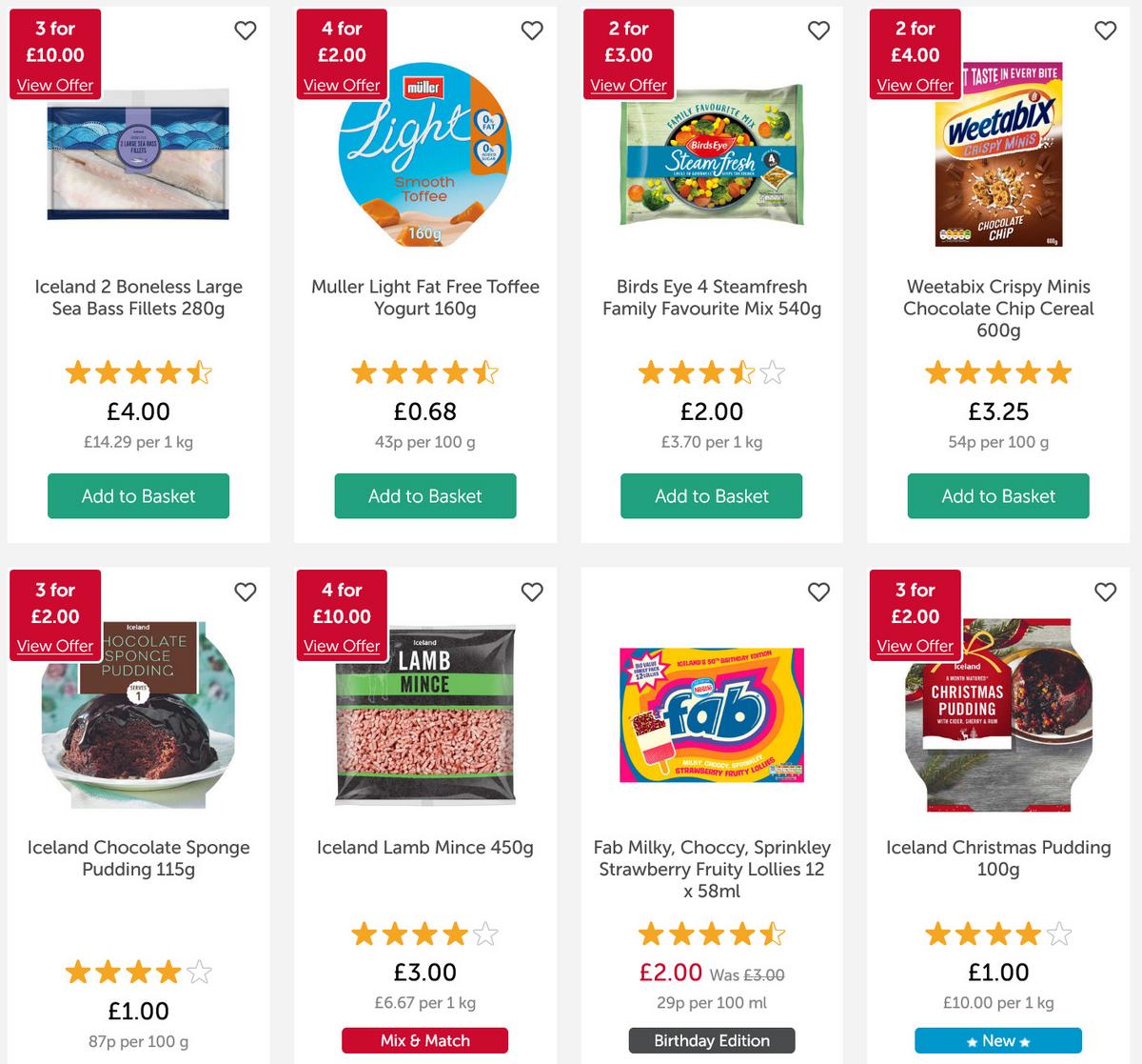 Iceland Offers from 27 November