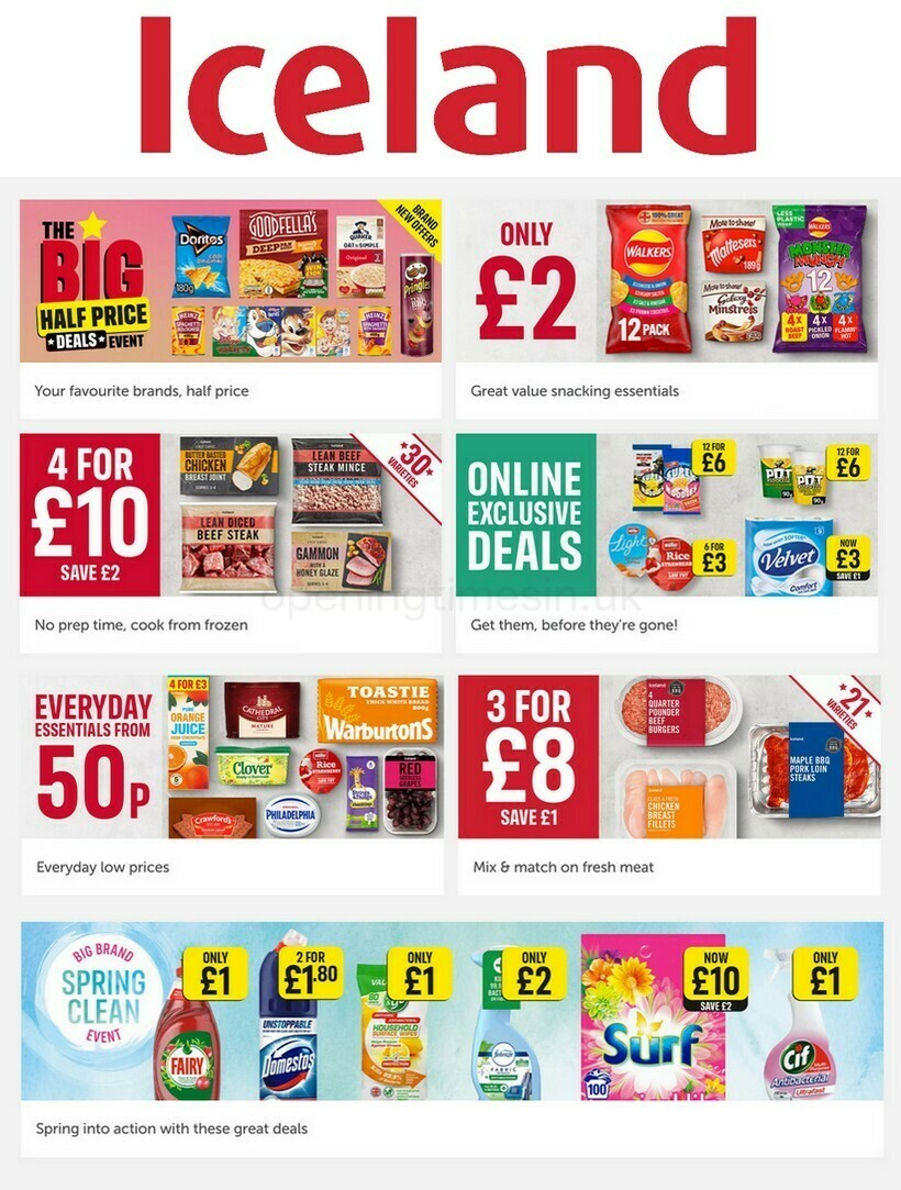 Iceland Offers from 2 April
