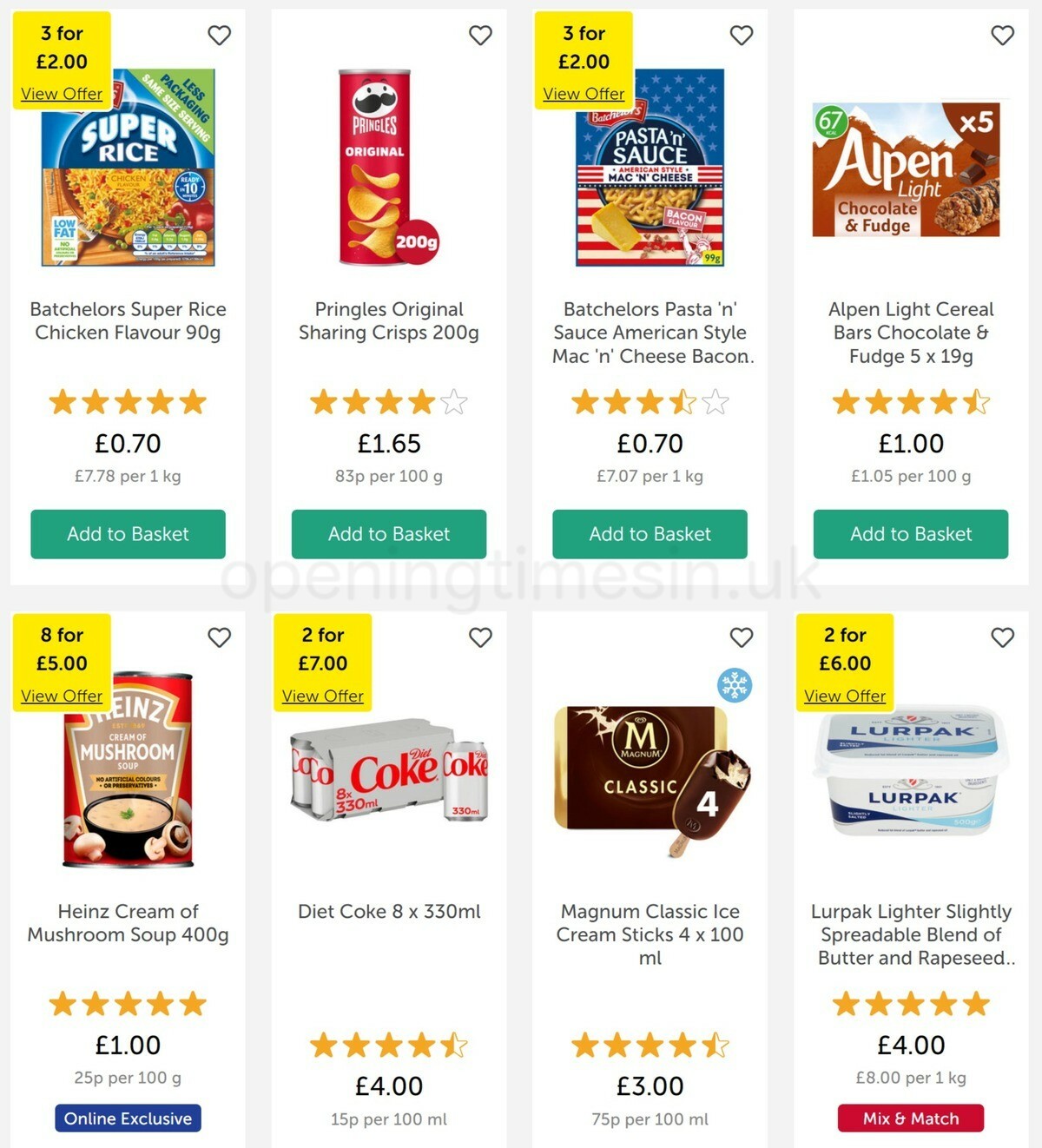 Iceland Offers from 18 March