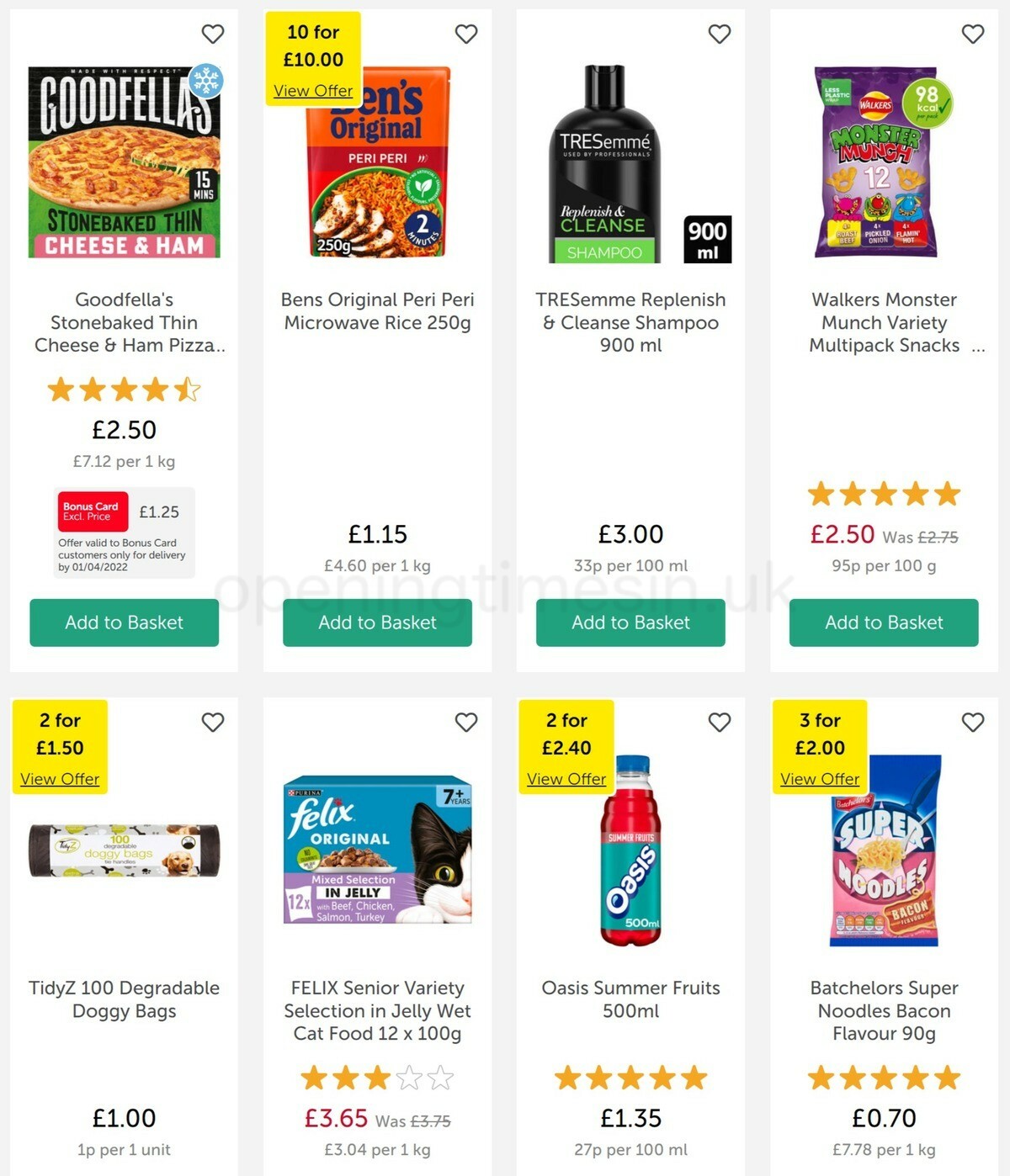 Iceland Offers from 18 March