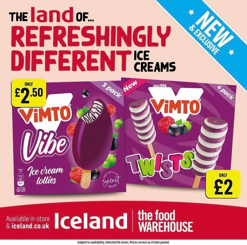 Iceland Offers from 25 April