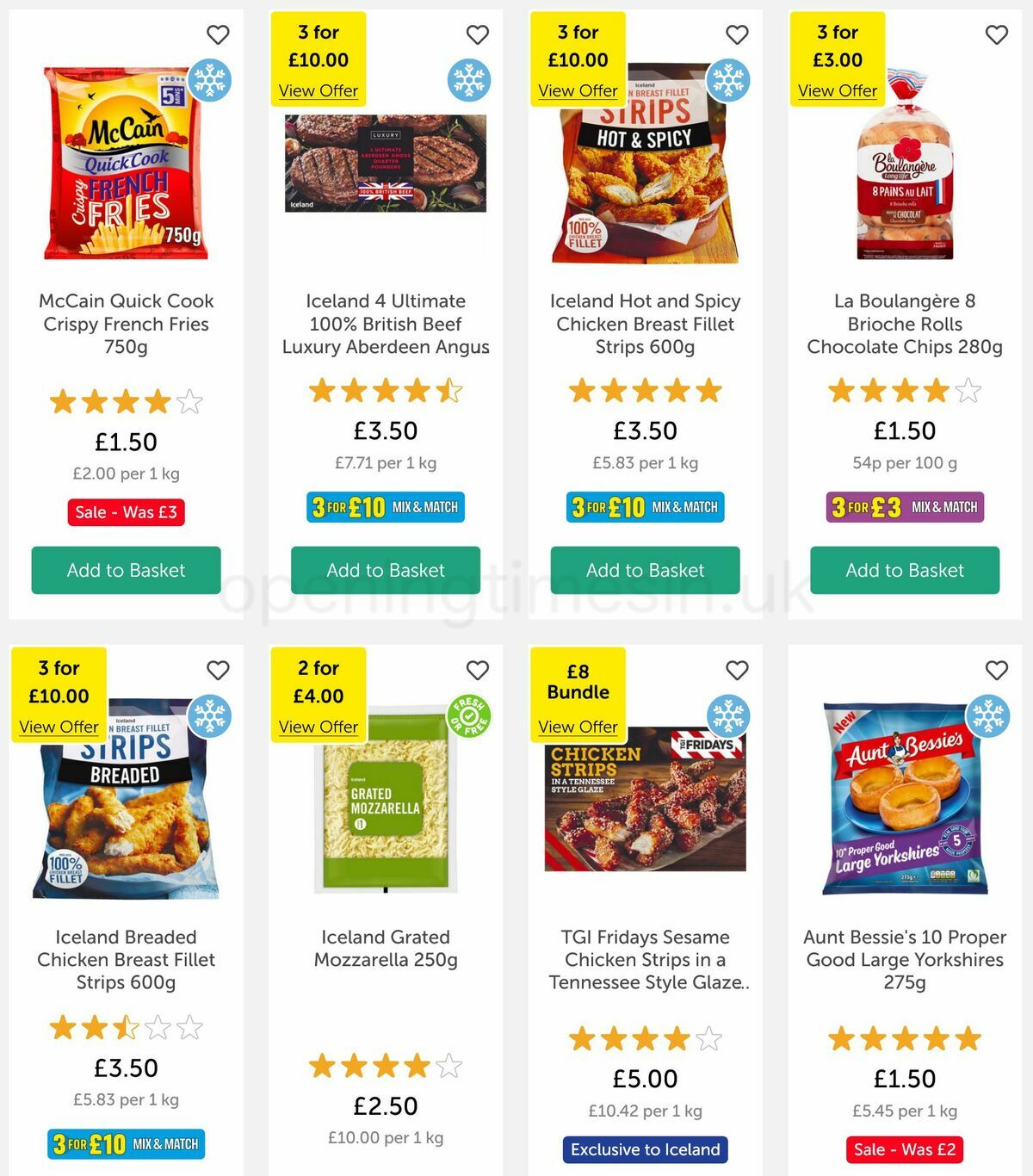 Iceland Offers from 23 September